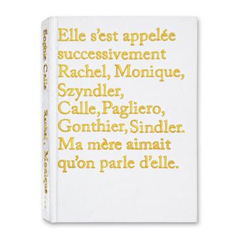 AND - Elle s est appelee Sophie Calle